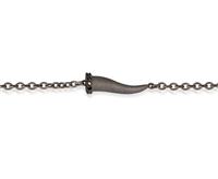Bracciale Mano-J. Uomo Lucky Horn in Titanio Diamante Black 0.06 Ct CHBRT5BBRK - CHBRT5BBRK